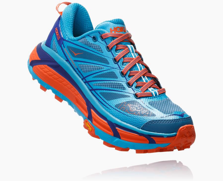 Tenis Trail Hoka One One Feminino Azuis - Mafate Speed 2 - 267-VOPEDA